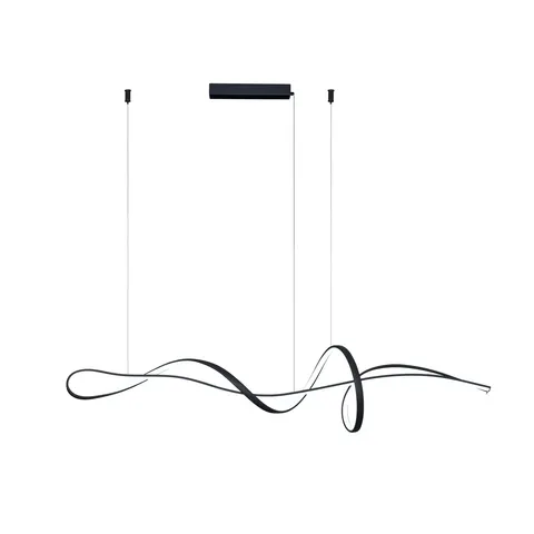 Lampa sufitowa MILA czarna 40W LED wisząca nad stół Italux PND-23523-BK