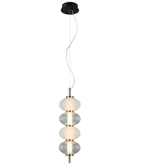 Lampa sufitowa, wisząca TESTA 4 biała