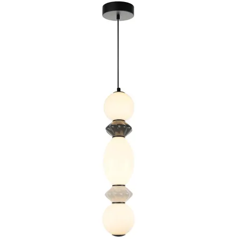 Lampa sufitowa, wisząca BALOS 3 czarna