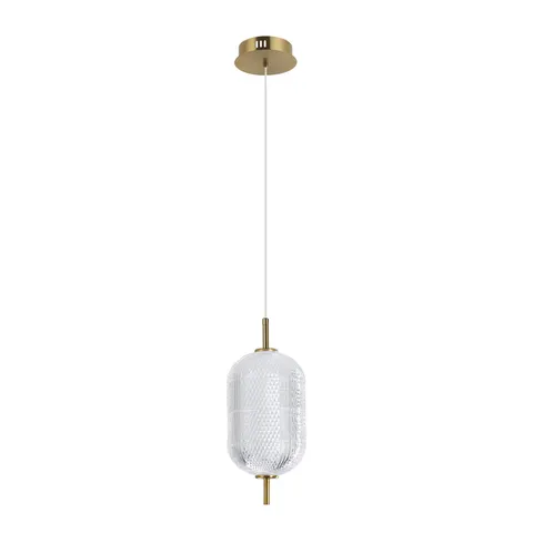 Lampa sufitowa CORADO 10W LED złota 1050Lm 3000K Italux PND-81438-1B-GD