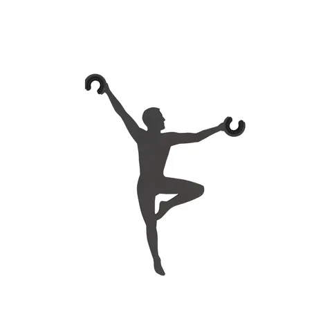 Uchwyt dekoracyjny do regulacji przewodu ACROBAT szary