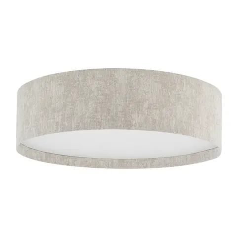 Lampa sufitowa CEDRO M 11671 Nowodvorski beżowa elegancki plafon z tkaniny, 4 źródła E27, 65 cm, styl klasyczny
