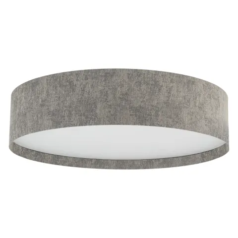 Plafon sufitowy LAGO L 11681 Nowodvorski Lighting szary klosz tkaninowy 7xE27