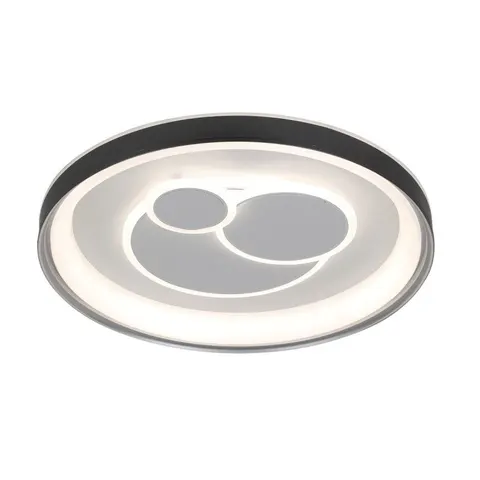 Lampa sufitowa plafon FLORINA LED czarny