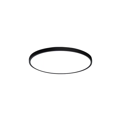 Plafon ALATA 18W LED czarny zmiana barwy światła Italux 2800K 4000K 6000K