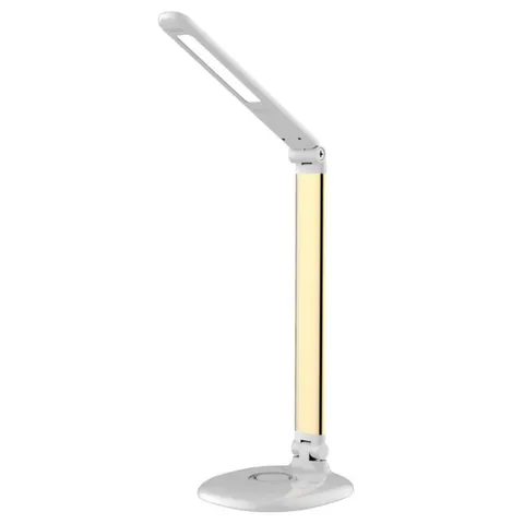 Lampa stołowa PICA biało-złota