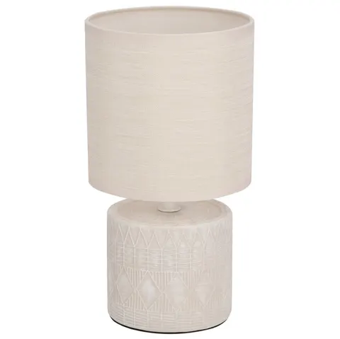 Lampa biurkowa, stołowa DINA beżowa