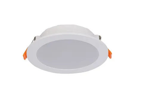 Biała okrągła wodoszczelna lampa podtynkowa oczko Nowodvorski 8778 CL Kos LED 10W 4000K IP44 15cm