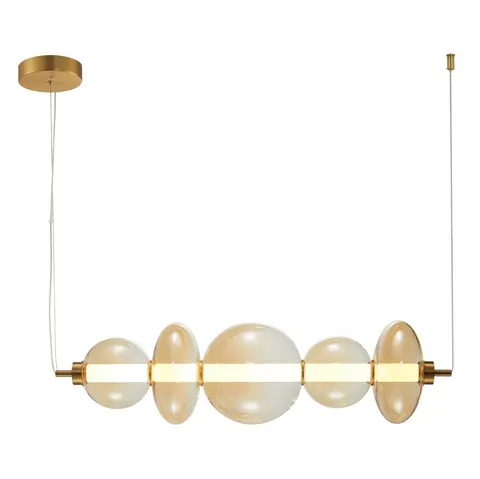 Lampa sufitowa wiszaca SONTE antyczny brąz