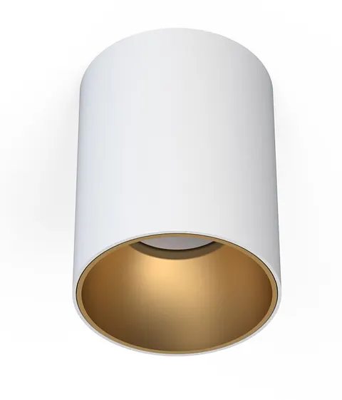 Lampa sufitowa punktowa spot bez regulacji Nowodvorski 8926 Eye Tone GU10 11cm x 9cm biały złoty