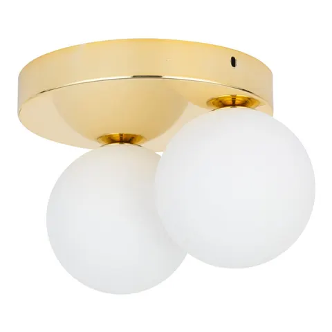Lampa sufitowa plafon BIANCA 2 złota