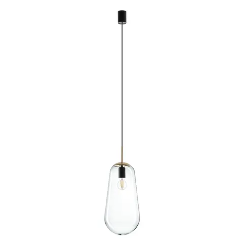 Lampa wisząca PEAR L 8671 Nowodvorski 1x25W E27 Szkło Transparentny