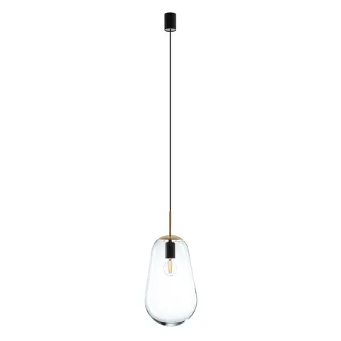 Lampa wisząca PEAR M 8672 Nowodvorski 1x25W E27 Szkło Transparentny