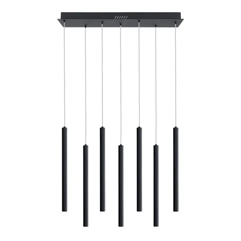 Lampa sufitowa wisząca VALDES LED CCT czarna