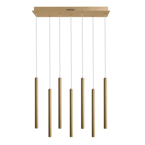 Lampa sufitowa wisząca VALDES LED CCT złota