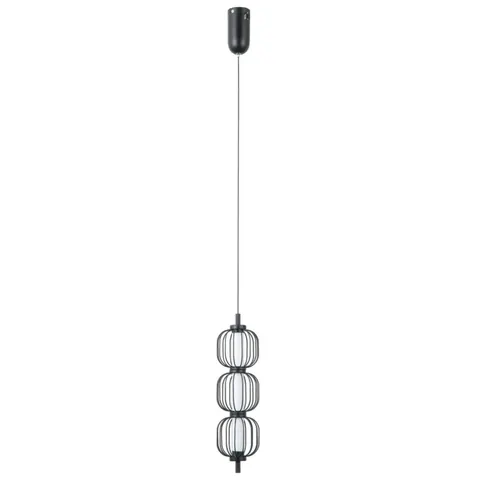 Lampa sufitowa wisząca PEDRO LED czarna