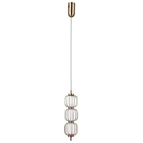 Lampa sufitowa wisząca PEDRO LED złota
