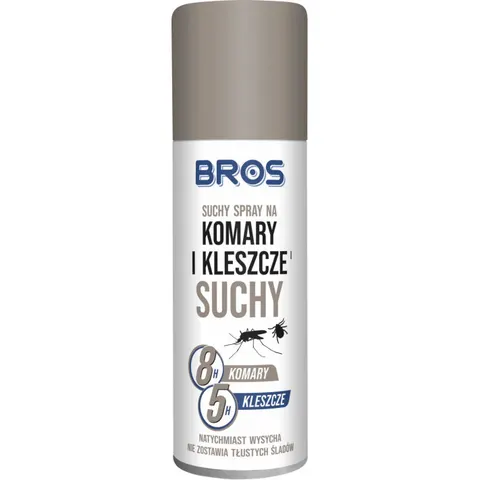 BROS- suchy spray na komary i kleszcze 90ml