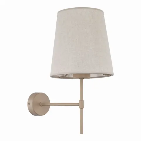 Kinkiet, lampa ścienna ELIZABETH beżowa