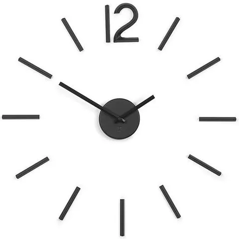 Zegar wiszący na ścianę BLINK czarny