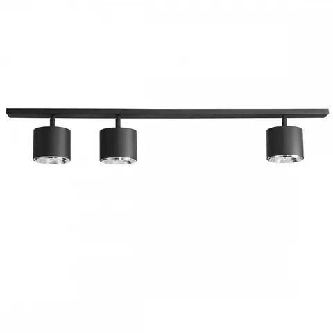 Lampa sufitowa, listwa BOT III czarna