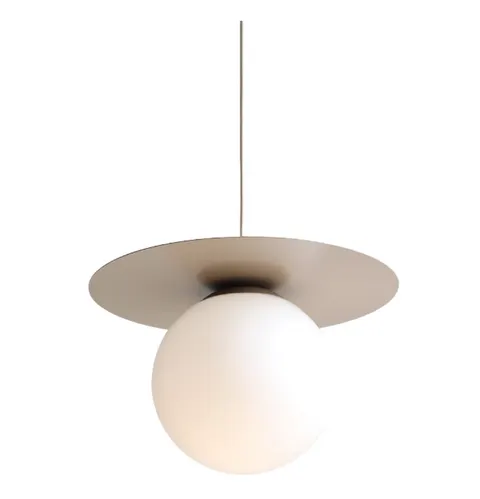 Lampa sufitowa, wisząca LOOP M beżowa