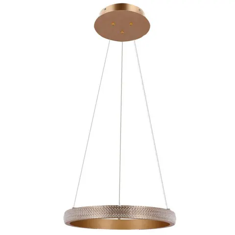 Lampa sufitowa wisząca HASHIM LED złota
