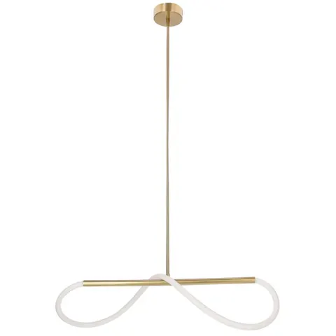 Lampa sufitowa wisząca SUPREME LED złota