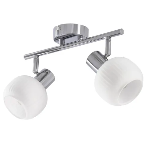 Lampa sufitowa ANDRUS 2 srebrna