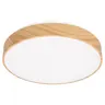 Plafon, lampa sufitowa CCT FIGARO LED brązowa