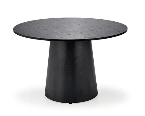 Stół okrągły GINTER 120 cm czarny