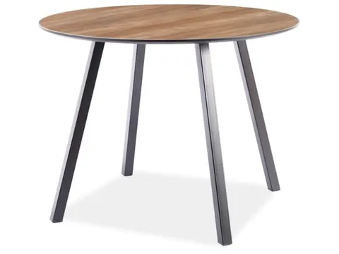 Stół okrągły OAKLAND 100 cm orzech