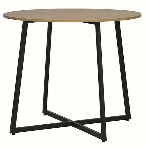Stół okrągły LUNA 90 cm dąb