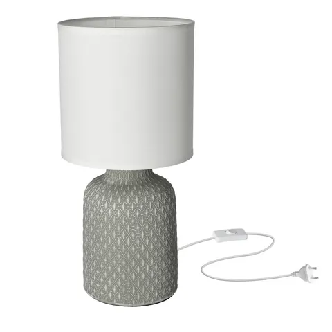 INER lampa stołowa szara