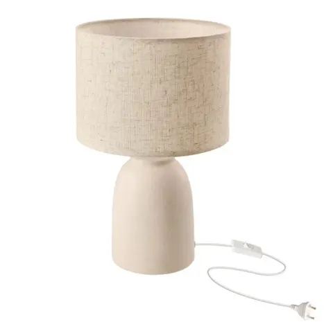 Lampa stołowa TAFLA beżowa