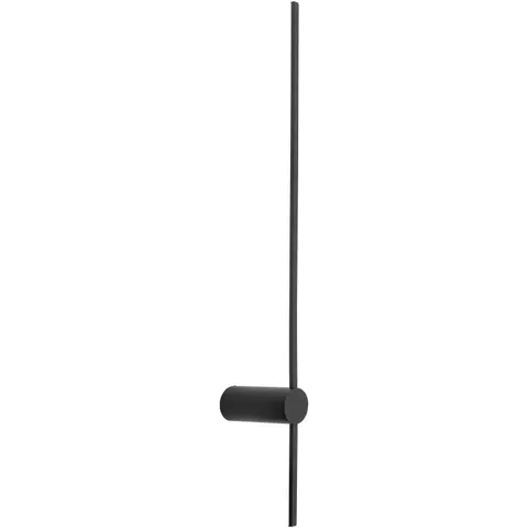 Czarny smukły podłużny kinkiet lampa ścienna Nowodvorski 10312 Saber M LED 11W 3000K 80cm