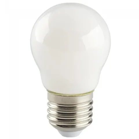 Żarówka P45 2W E27 2200-3200K mleczna