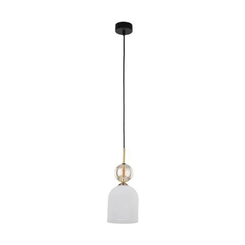 Lampa wisząca SOPHIA COGNAC biała
