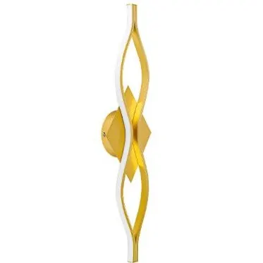 Kinkiet LED BRAMIS złoty 58 cm