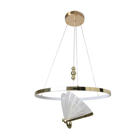 Lampa wisząca Marissa Ring złota LED CCT LP-2515/1P GD Light Prestige