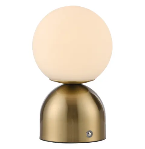 Lampa stołowa RUDI złota