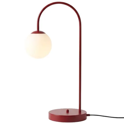 Lampka biurkowa UNA RED WINE czerwona