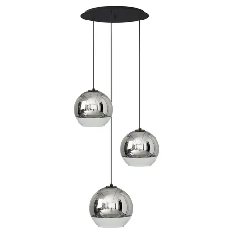 Lampa sufitowa, wisząca GLOBE PLUS III chrom