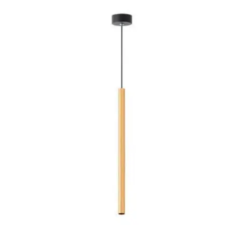 Lampa wisząca PIERO złota tuba