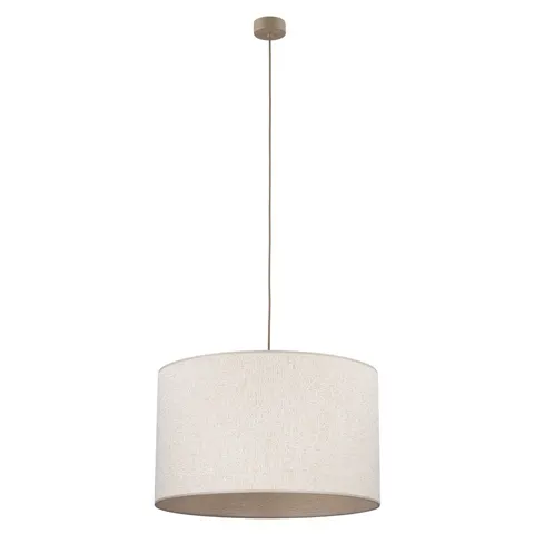 Lampa wisząca VELLUM beżowa z abażurem