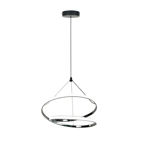 Lampa sufitowa, wisząca LOCO LED CCT srebrna