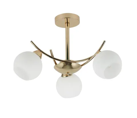 Lampa sufitowa wisząca AMOS złota