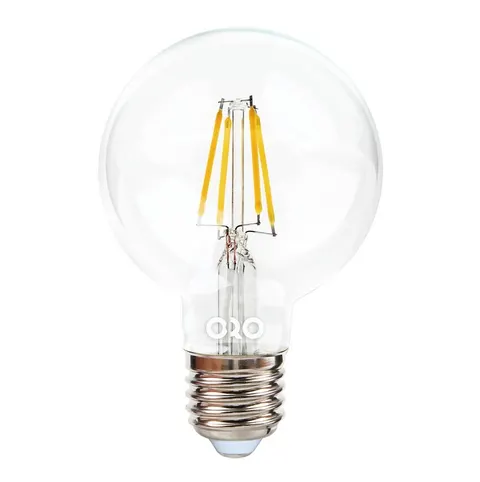 Żarówka E27 G80 8W 1050lm 4000K ORO CLARO