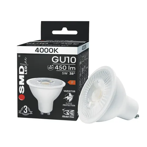 ŻARÓWKA ledowa GU10 5W 4000K LED