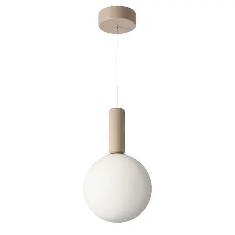 Lampa sufitowa, wisząca TESTA beżowa